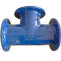 ISO 2531 Ductile Iron All Flange Tee K14 DCI Flange Pipe